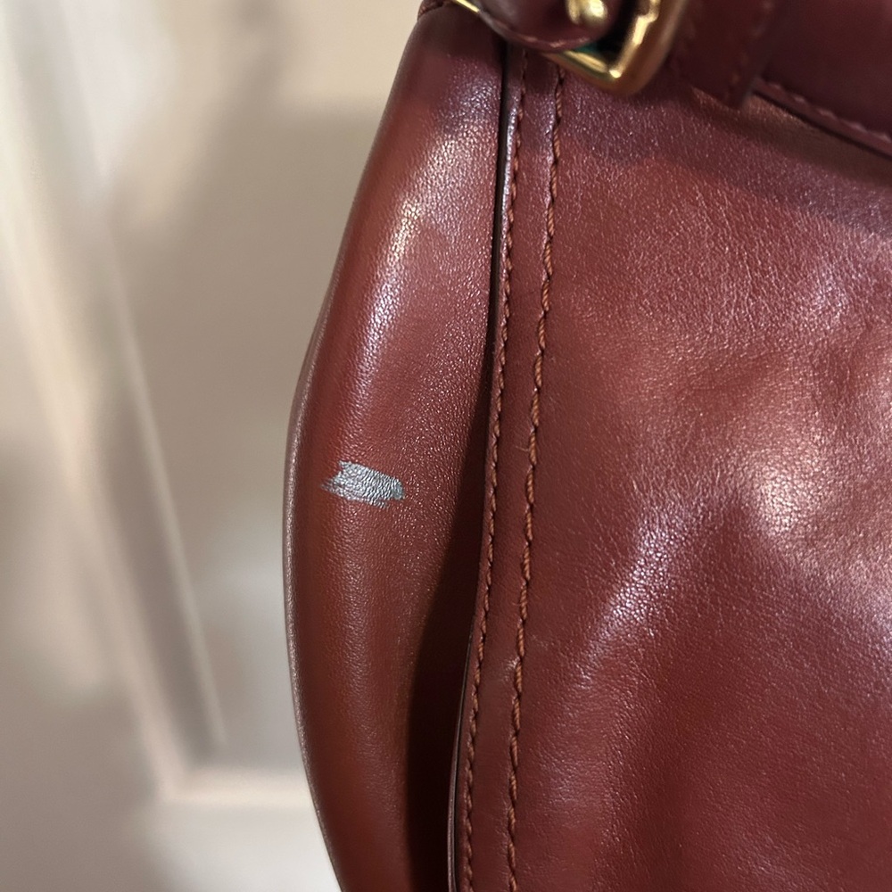 Coach Brown Leather willis Legacy crossbody - Picture 5 of 8